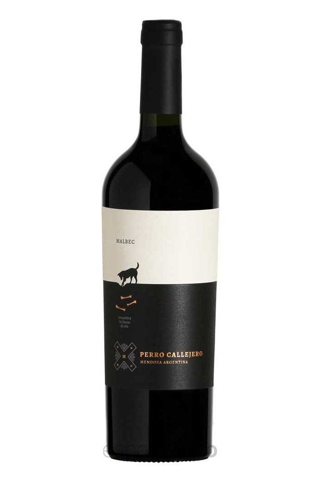 Botella de Perro Callejero Malbec — Mosquita Muerta