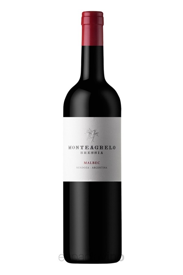 Botella de Bressia Monteagrelo Malbec — Bressia