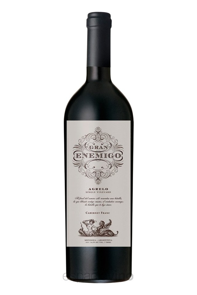 Botella de Gran Enemigo Agrelo — Catena Zapata