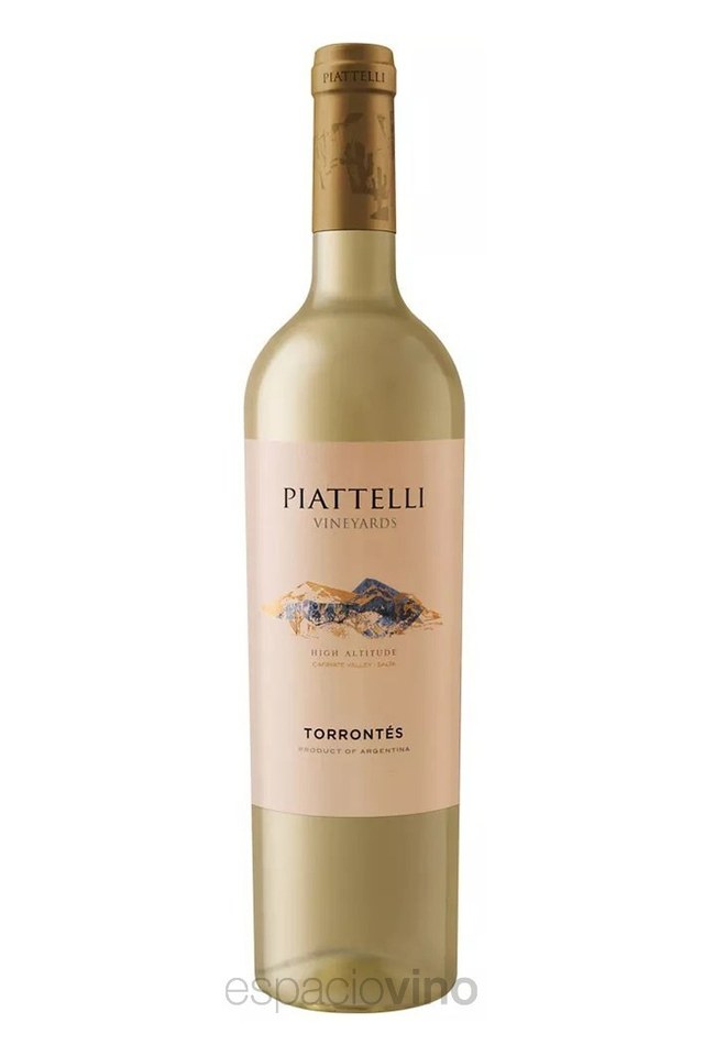 Botella de Piattelli Torrontés Cafayate — Piattelli