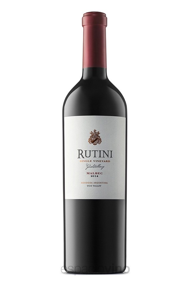 Botella de Rutini Gualtallary Single Vineyard Malbec — Rutini