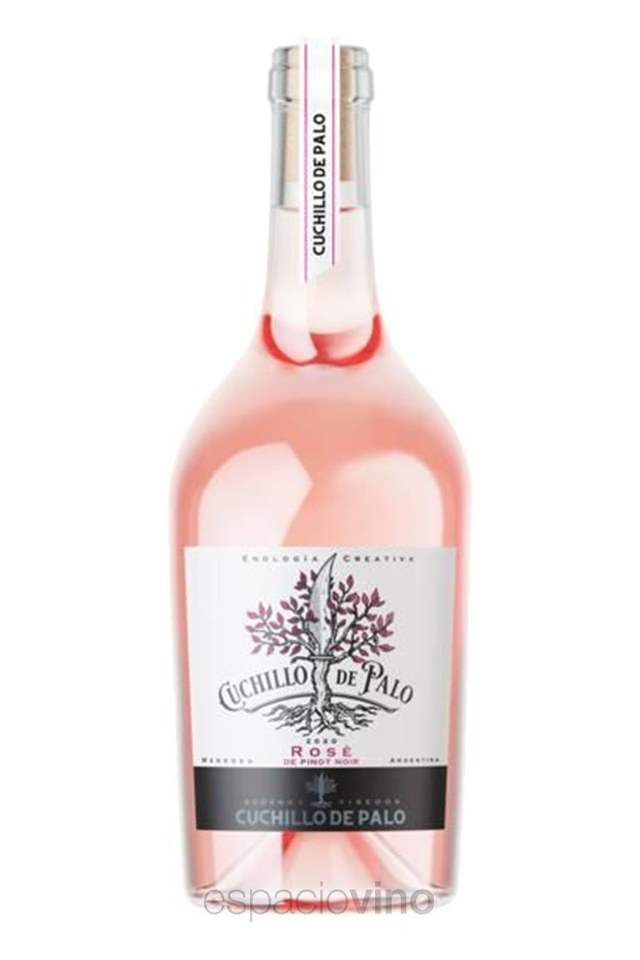 Botella de Cuchillo de Palo Rosé de Pinot Noir — Laura Catena