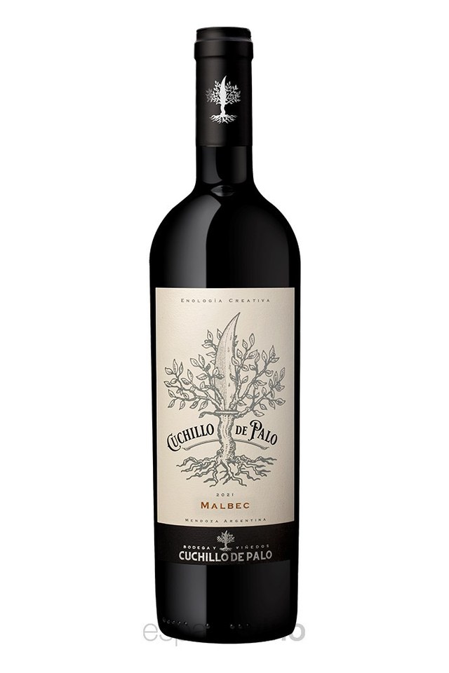 Botella de Cuchillo de Palo Malbec — Laura Catena
