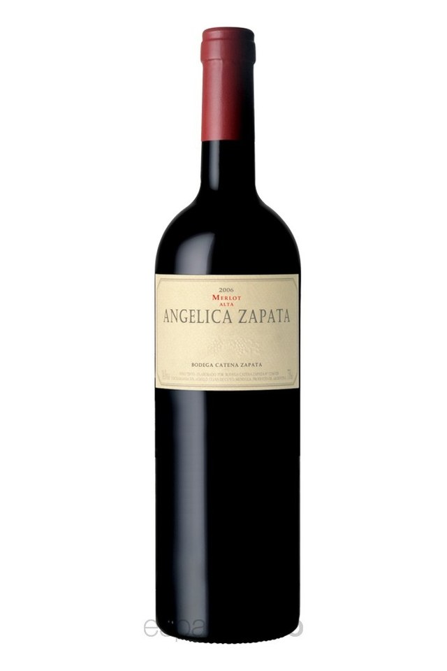 Botella de Angélica Zapata Merlot — Catena Zapata