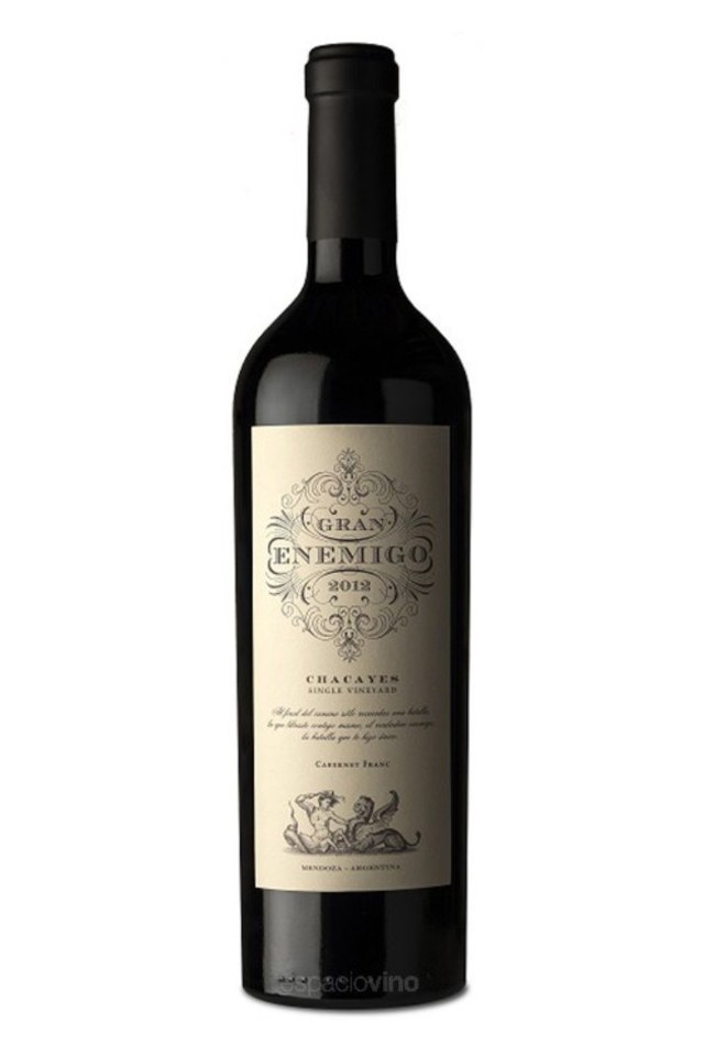 Botella de Gran Enemigo Chacayes — Catena Zapata