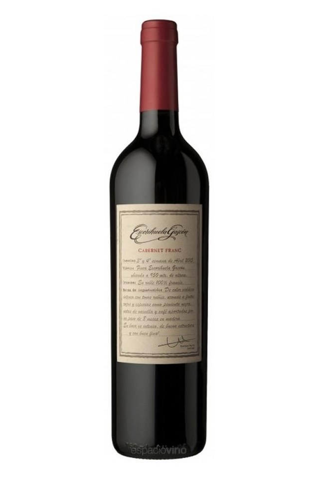 Botella de Escorihuela Gascón Cabernet Franc — Escorihuela Gascón