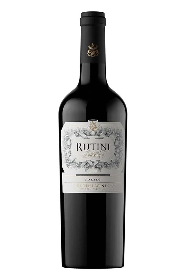 Botella de Rutini Malbec — Rutini