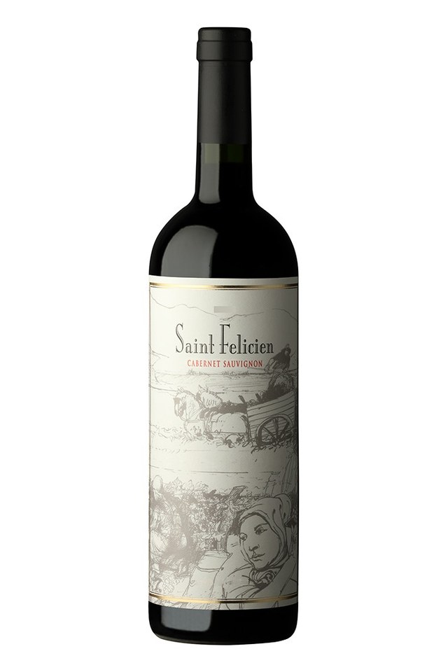 Botella de Saint Felicien Cabernet Sauvignon — Catena Zapata