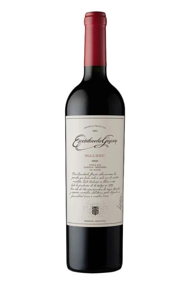 Botella de Escorihuela Gascón Malbec — Escorihuela Gascón