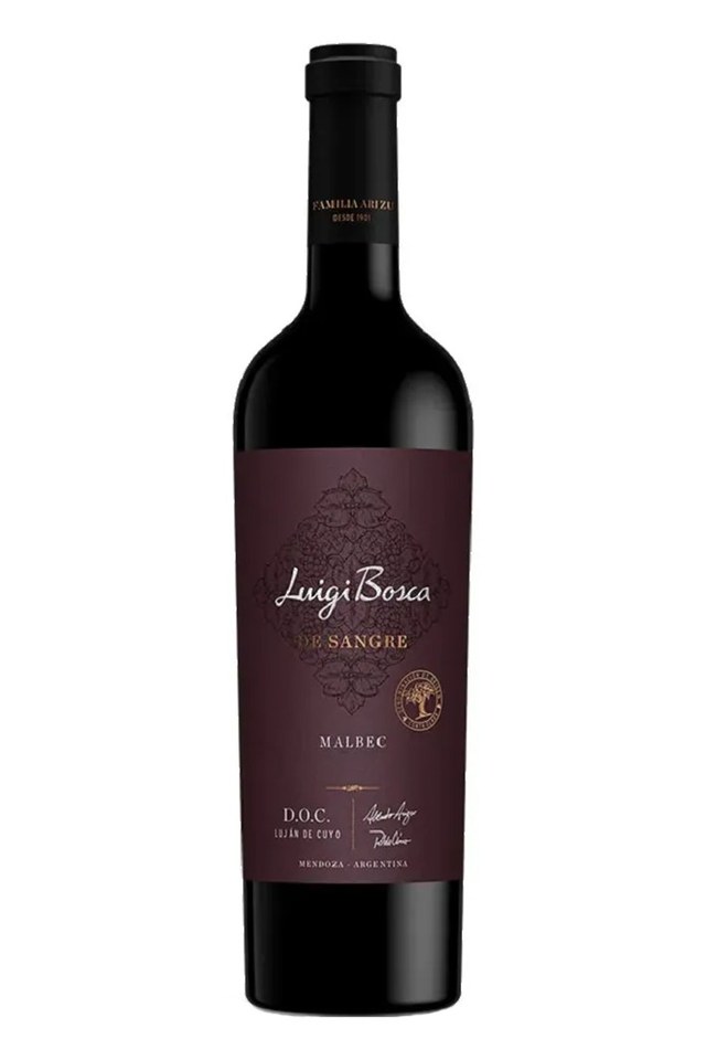 Botella de Luigi Bosca De Sangre Malbec — Luigi Bosca