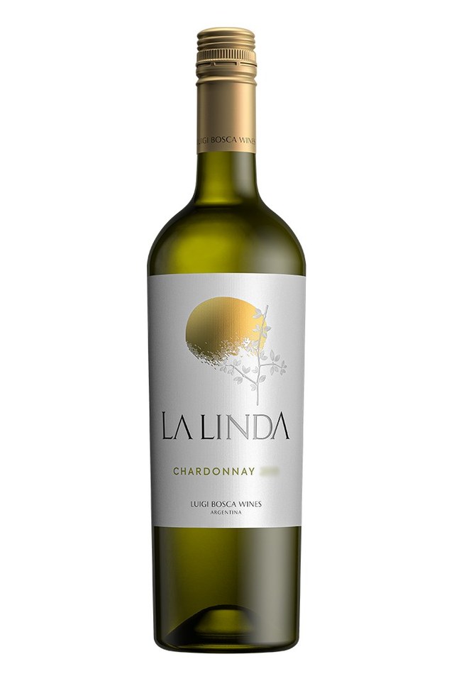 Botella de La Linda Chardonnay — Luigi Bosca
